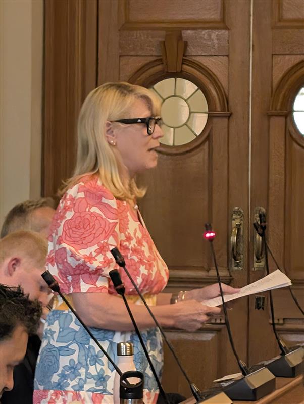 LBLDemocracy's tweet image. Cllr @LibDemDonna, the Leader of the Majority Opposition, presents the Opposition Statement. Watch here:
shorturl.at/PM0KU