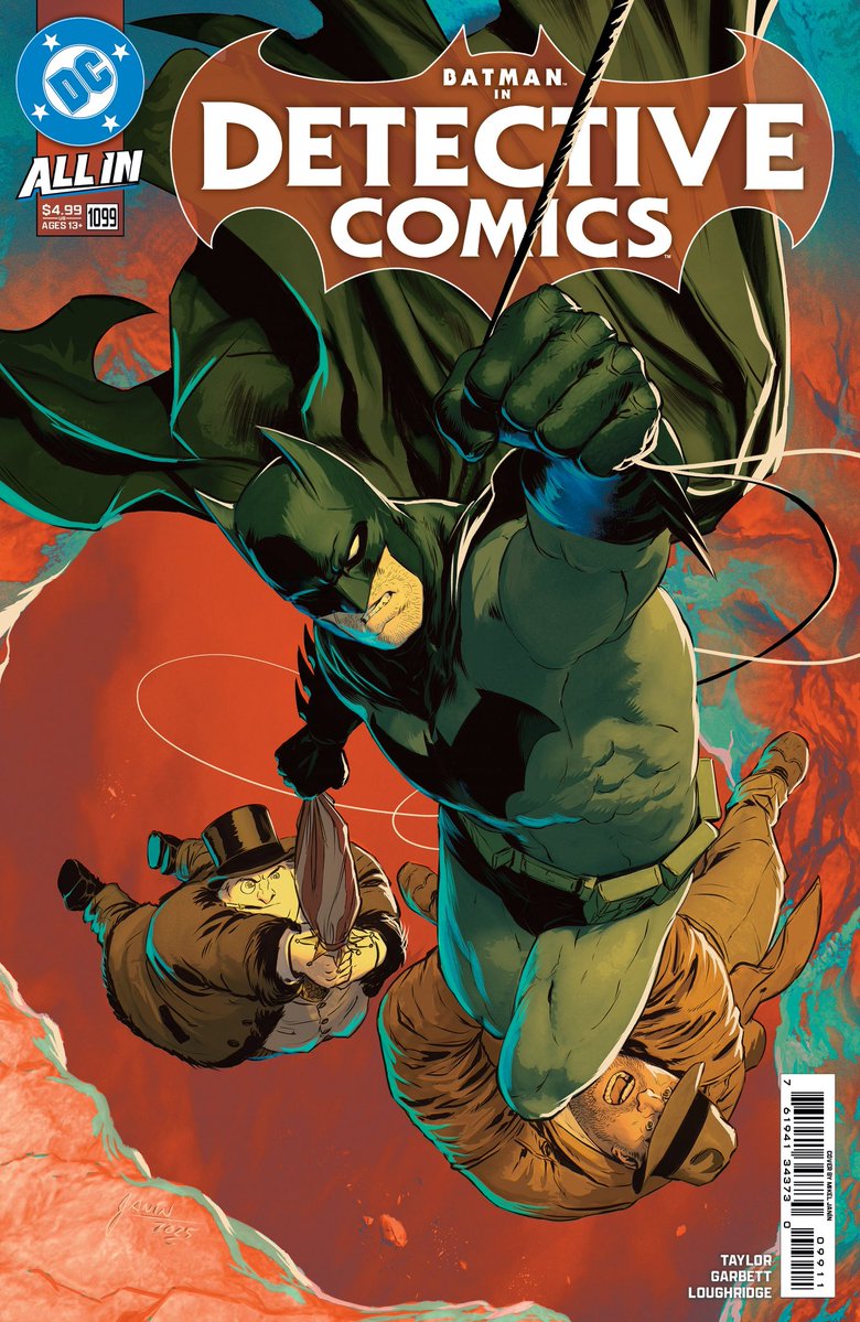TomTaylorMade's tweet image. Detective Comics 1099 is out today! Hope you dig it, people.
Awesome art by @LeeGarbett!