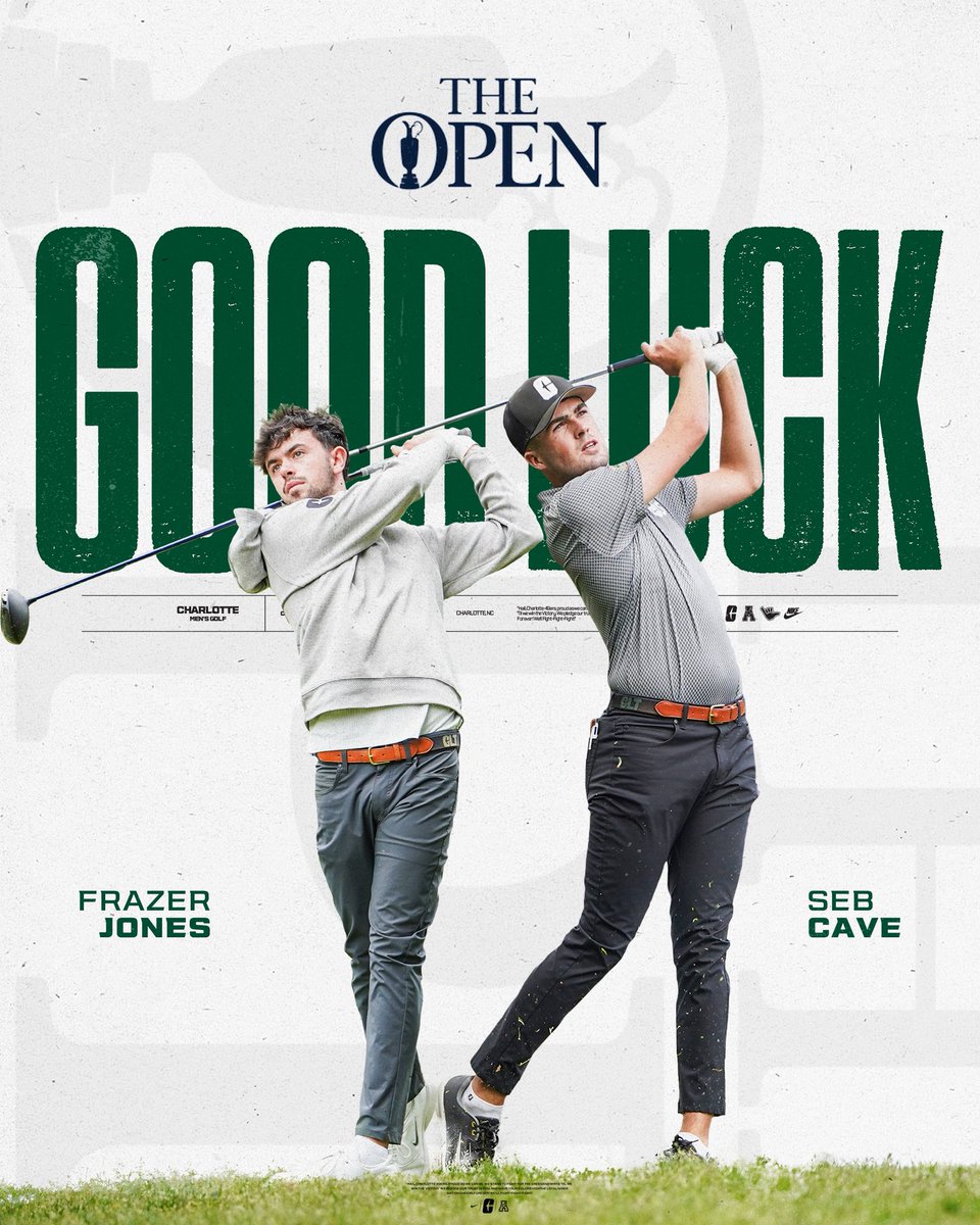 CharlotteMGolf's tweet image. ππππ ππππ π€
Seb Cave (7:53 a.m. EST) & Frazer Jones (10:43 a.m. EST) are set to tee off in Round 1 of @theopen Thursday morning π€
#GoldStandard βοΈ