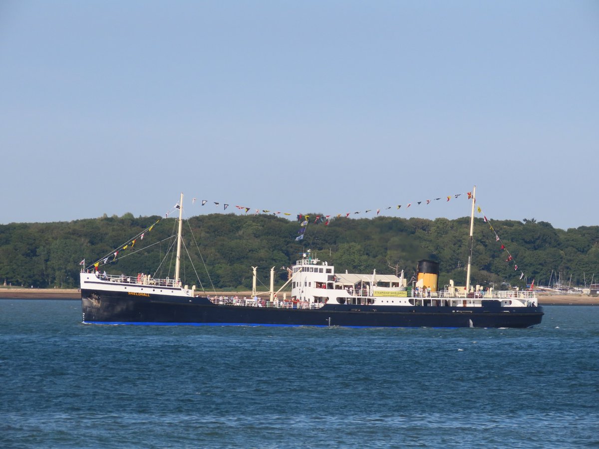 Shieldhall sailing at the weekend celebrating her 70th birthday in the glorious sunshine.

Thanks to Craig Bull for capturing these great shots! 📸

Did you know we’re back out this weekend for two special cruise to watch the SailGP Race in Portsmouth? 

ss-shieldhall.co.uk