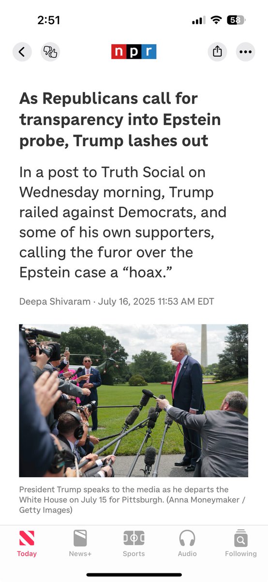 Chris_Meloni's tweet image. Russia hoax. Epstein hoax.
So…he’s not a traitorous pedophile.