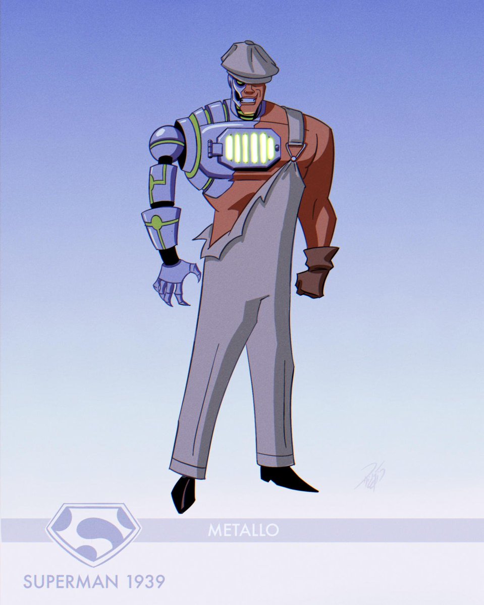 RickCelis's tweet image. Superman 1939
(13) Metallo
Who&apos;s next?