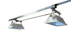 GualalaRobotics's tweet image. Move up to 3 grow lights with one just one LightRail light mover motor using, Add A Lamp Kits. Smart. LightRail3.com #greenhousefarming #lightmover