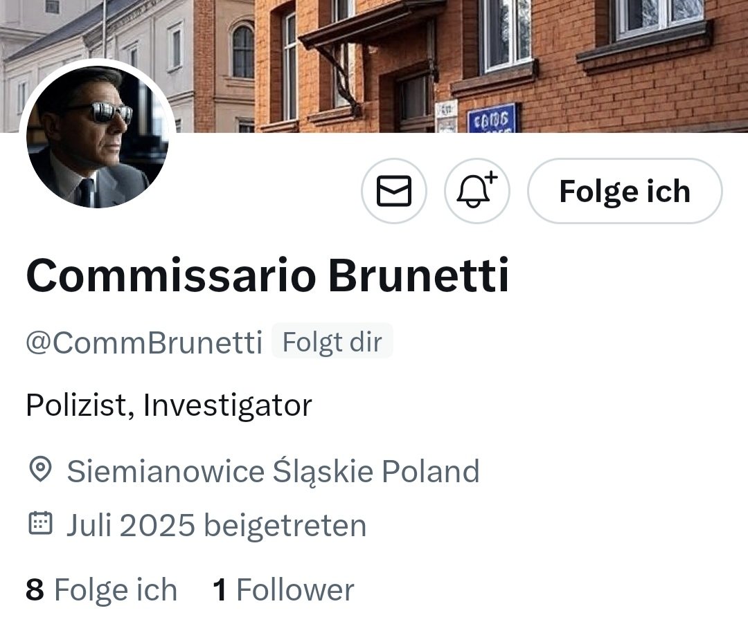 THINK⚠️😎 (@bexi_nator) on Twitter photo FREUNDE ⚠️⚠️⚠️⚠️⚠️⚠️⚠️
Folgt bitte meinem Freund,
ist eine 100%-ige Empfehlung🙏🏻
Ihr kennt Ihn bereits, nun hier:
<a href="/CommBrunetti/">Commissario Brunetti</a> FREUNDE ⚠️⚠️⚠️⚠️⚠️⚠️⚠️
Folgt bitte meinem Freund,
ist eine 100%-ige Empfehlung🙏🏻
Ihr kennt Ihn bereits, nun hier:
<a href="/CommBrunetti/">Commissario Brunetti</a>
