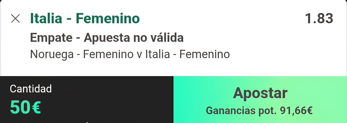 🎯🎯 NUEVO PRONÓSTICO FREE

Stake 0,5
Italia DNB 🇮🇹🇮🇹