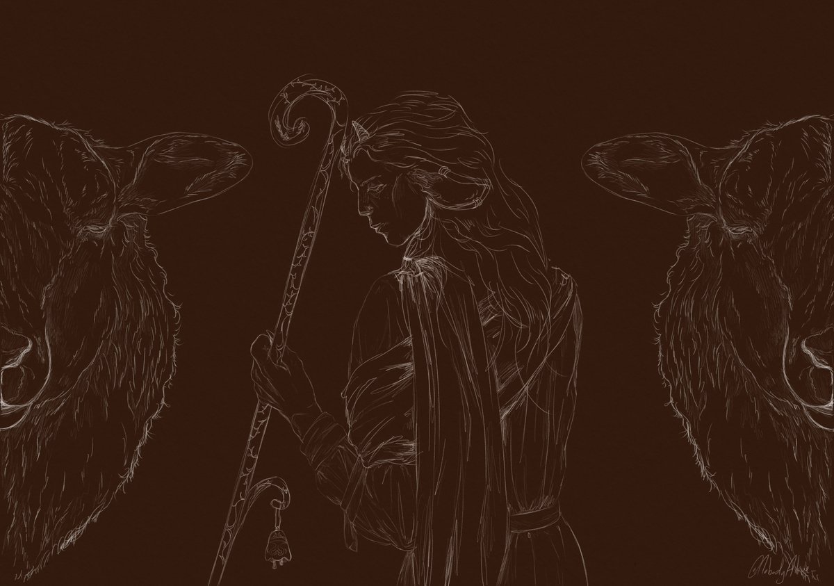NobodyAlive_'s tweet image. The Shepherd of Incaritha
#Arcadiafanart #Aurynfanart