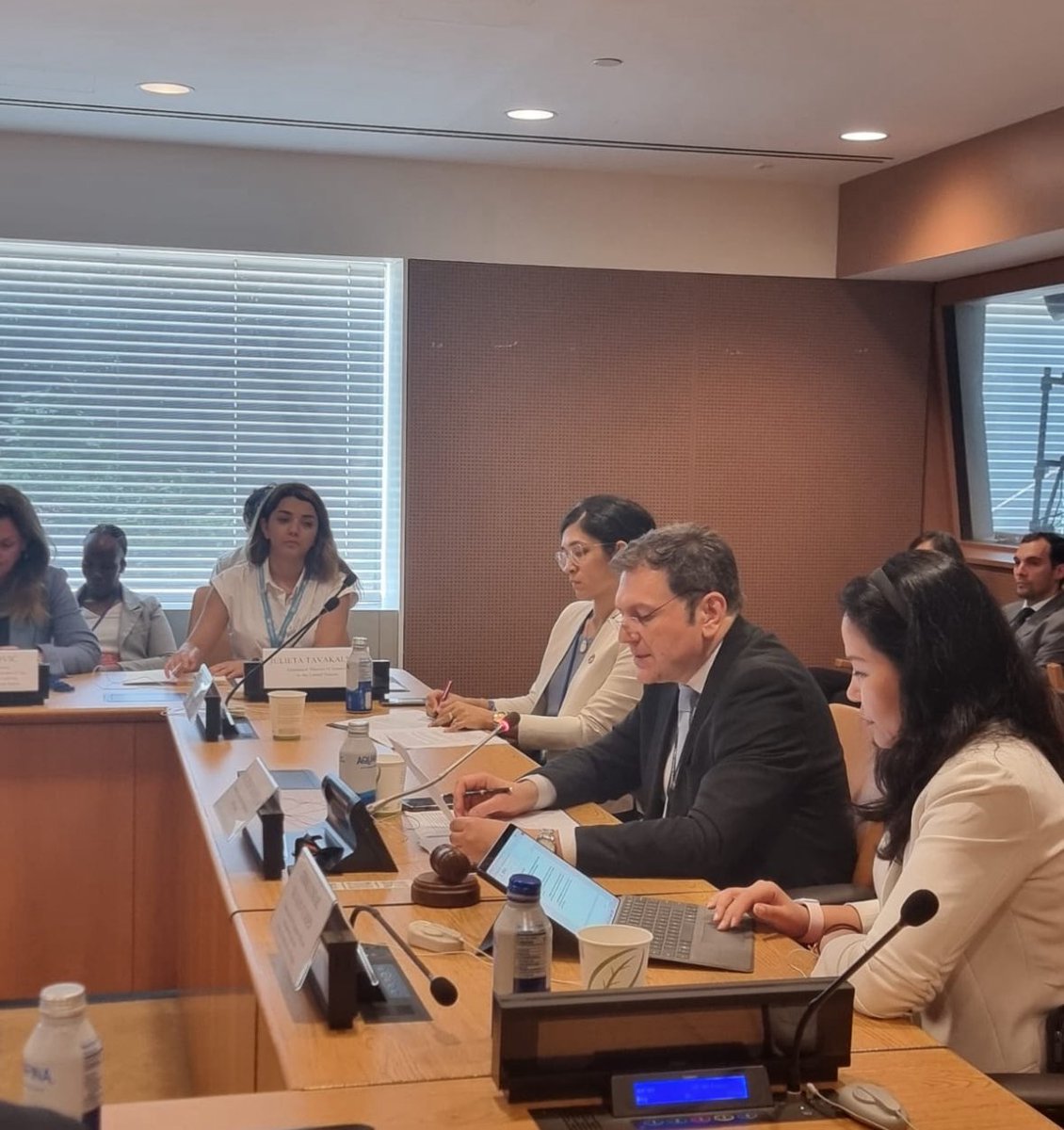Happy to share 🇦🇲’s vision at our #HLPF2025 side event on “Biodiversity Preservation as a Catalyst for Sustainable Development.” As incoming #CBD #COP17 Presidency, Armenia is committed to turning biodiversity ambition into action—securing results for nature, people &amp; the SDGs.