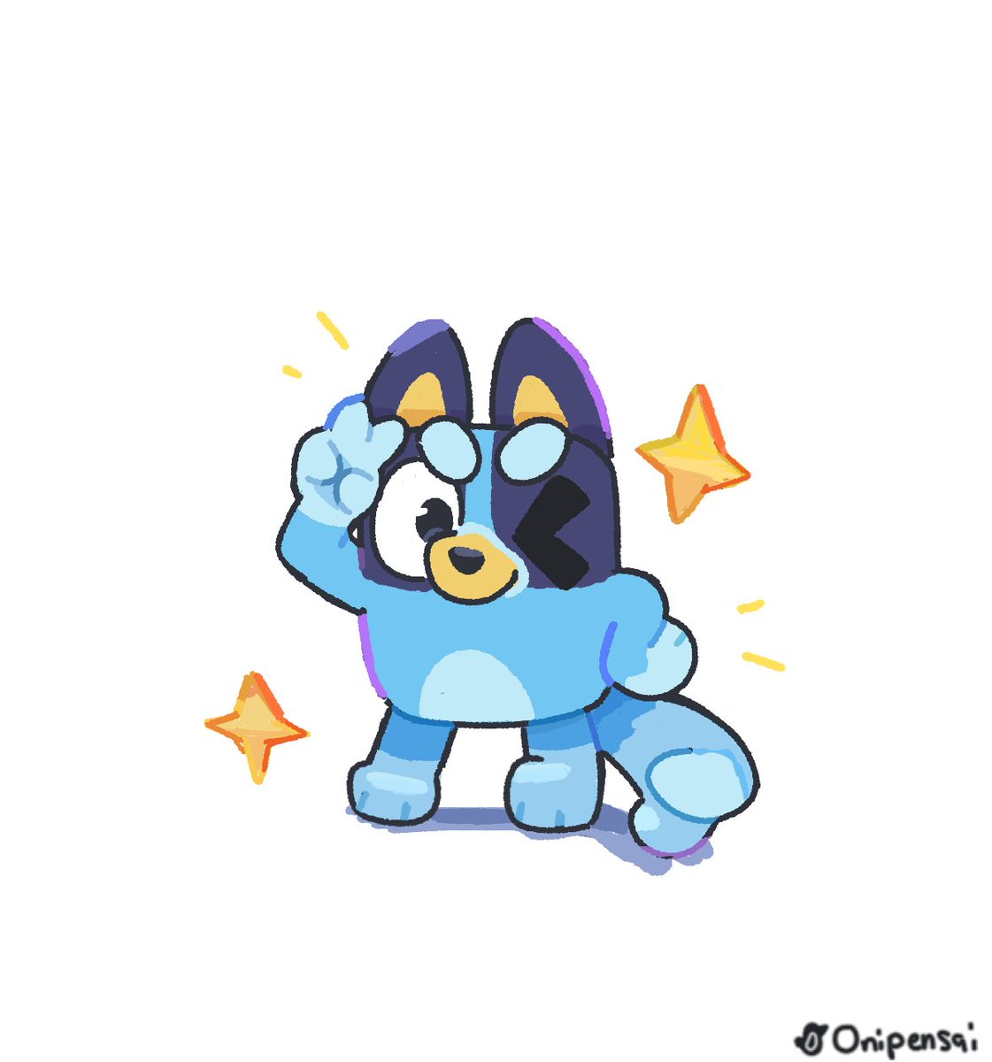 The star pup #blueytwt