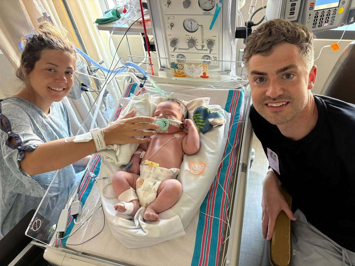 Once again overwhelmed with God’s goodness &amp; the strength of my wife! 

Archie Brooks Anderson was born July 11th at 8:09 AM. He was 22” long &amp; weighed 9 lb 3 oz.

After a few days in the NICU we are finally home! Thankful for the prayer warriors in our lives.

GOD IS GOOD!
