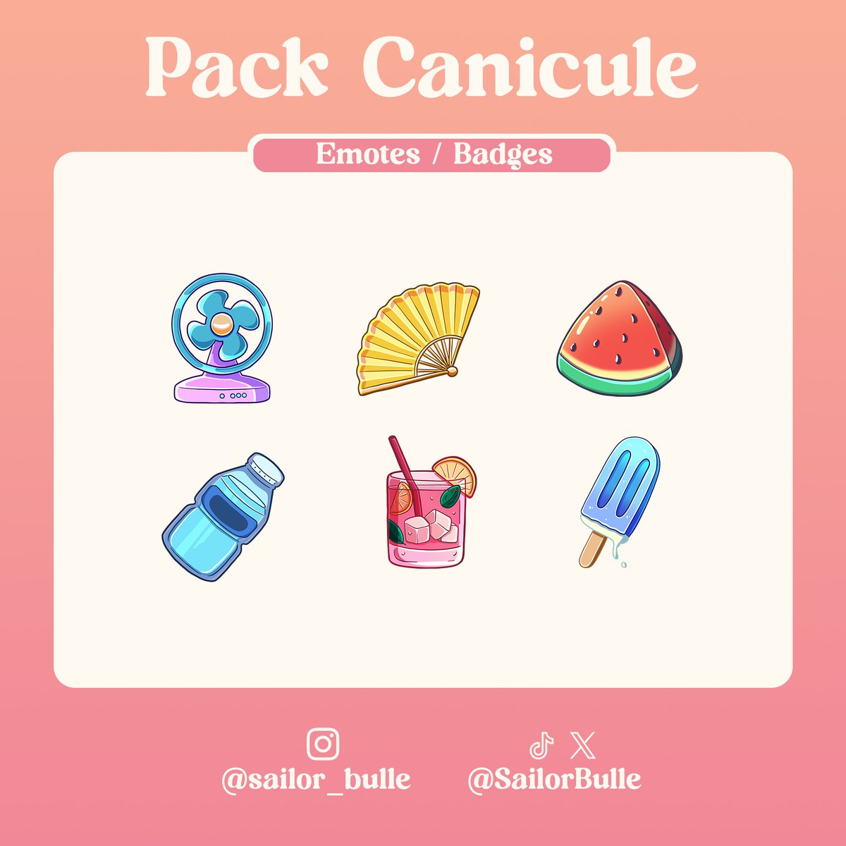 PACK EMOTES GRATUIT ! 💖
Je me lance sur Ko-Fi en vous proposant des packs gratuits, vous pouvez payer le montant que vous souhaitez ! 

Si t'as des p'tits potes qui ont besoin de ce pack, n'hésite pas à RT. Ca m'aide aussi à faire voir mon travail ✨ 
ko-fi.com/s/a5250f643d