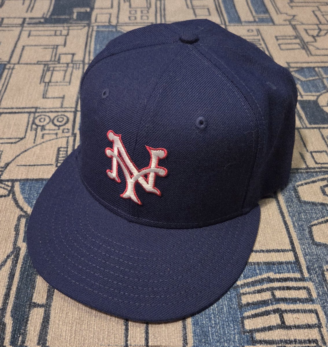 MinorLeagueNerd's tweet image. Today's Whatever Wednesday #capoftheday is the 1948 New York Giants. #HatTwitter