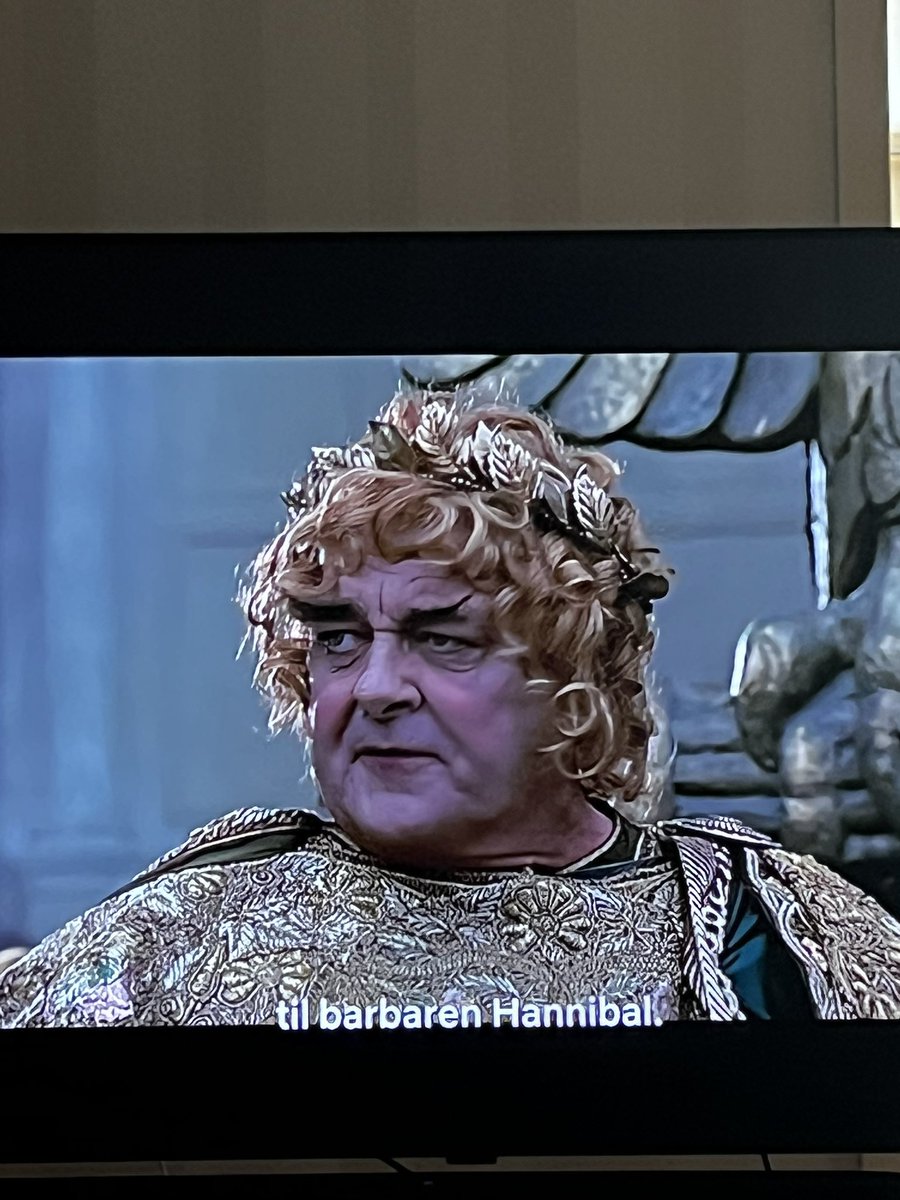 Dæven, forventet ikke å se Øyvind Blunck i Gladiatoren