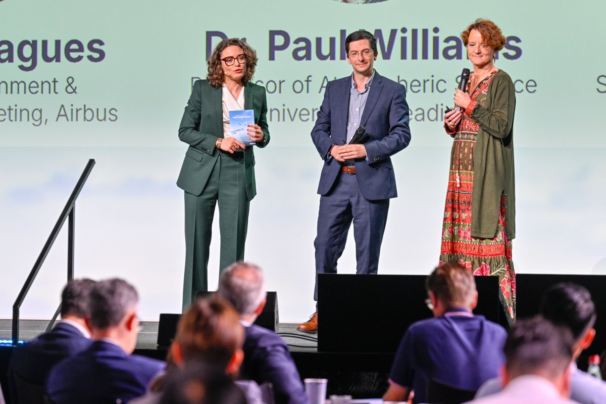 How is climate change affecting aviation? And how can the sector adapt? We had a stimulating Q&amp;A session on these topics at an Airbus conference in Toulouse recently.