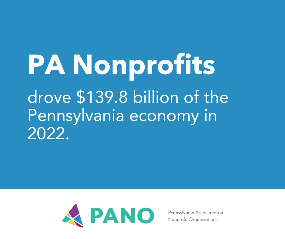 PA nonprofits don’t just serve communities—we power the economy. 

PANO’s new report shows how we create jobs, boost local economies &amp; improve lives across PA. 🤝

📊 Read the report here: bit.ly/3TYhJJA
#NonprofitsBuildPA