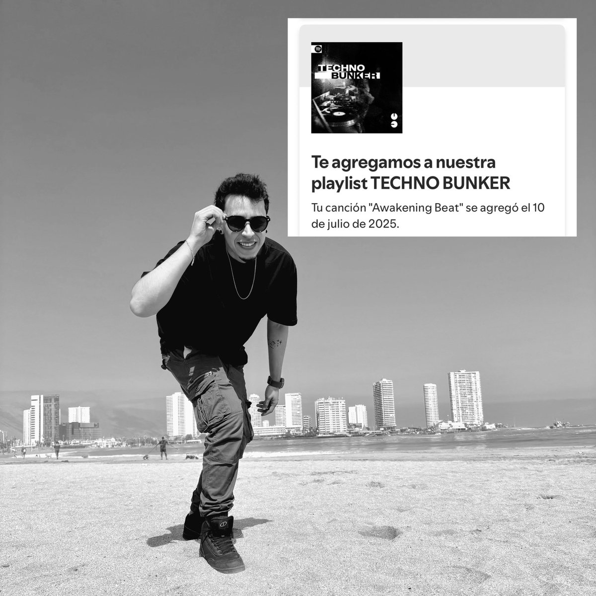 Awakening Beat is out now!! ✨

We’ve been featured on Spotify’s Techno Bunker and hit the Top 10 on Beatport! Huge thanks to everyone supporting us with this new release; let’s keep it moving! 🔥

lnk.to/ms087a

 #original #culture #technomusic #dance #electronicmusic