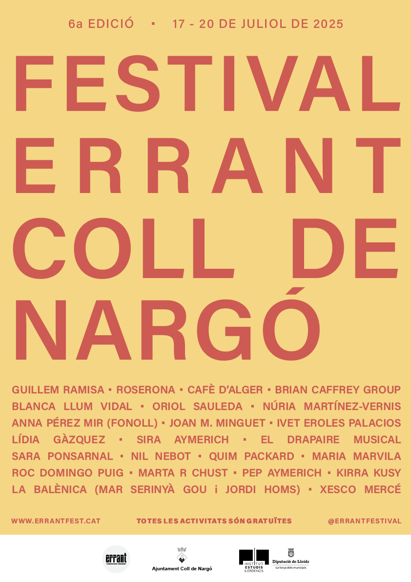 Errant. Itineraris d'Art i Pensament tweet media