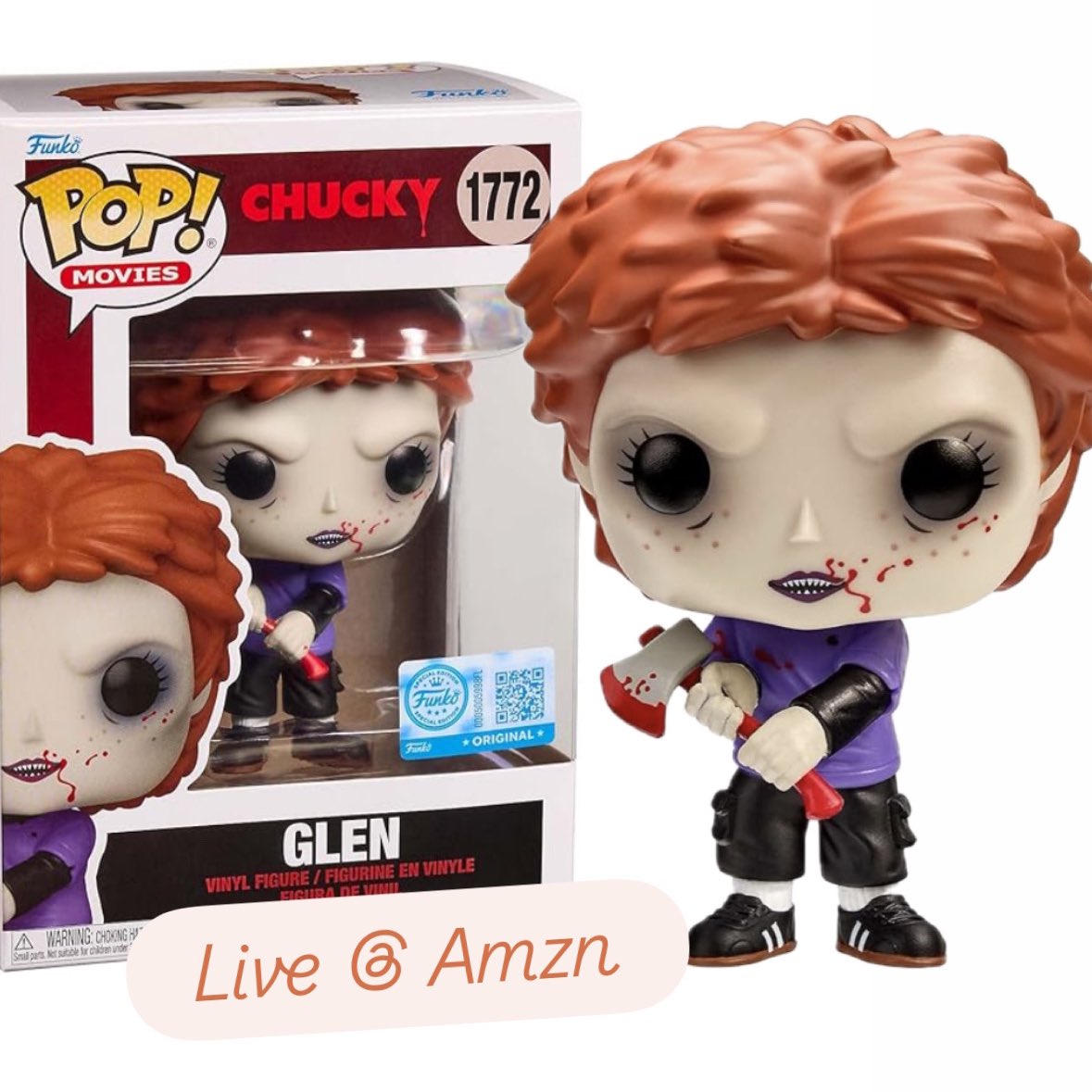 FunkoPOPsNews's tweet image. Now live at Amazon! Spirit Halloween exclusive Glen Funko POP! 
   Amzn ~ fnkpp.com/AmEx
   SH ~ fnkpp.com/SHGlen
#Ad #Glen #Chucky #FPN #FunkoPOPNews #Funko #FunkoPOP