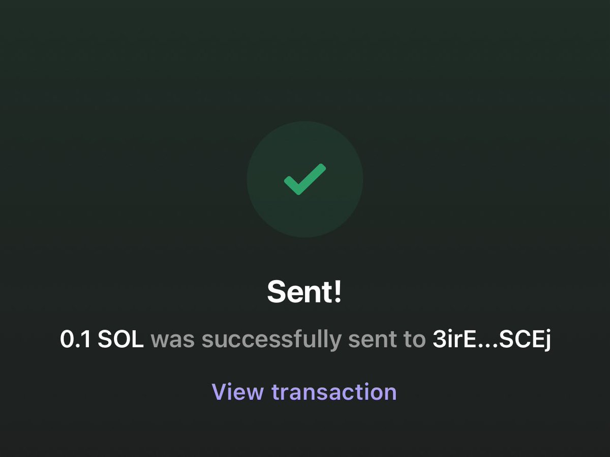 2/5 ✅

3 more winners to go

Drop SOL wallet + RT