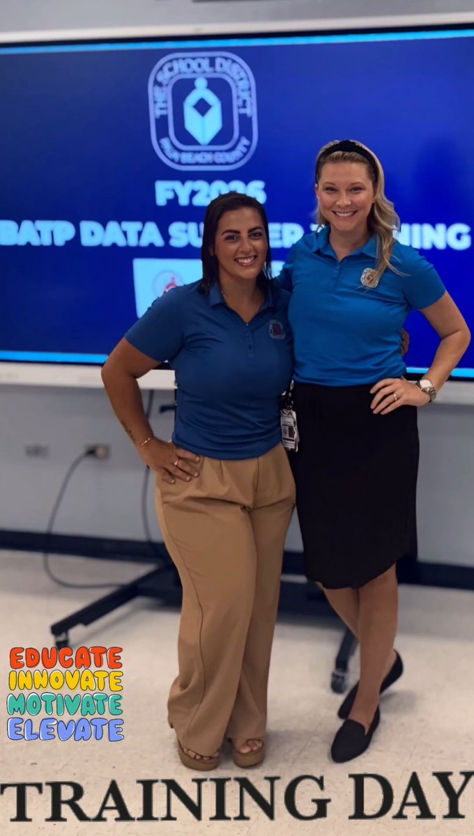 Ashley DiLeonardo (@dileo_pbcsd) on Twitter photo Todayโs vibe: SMILES, TEAMWORK & LEARNING! ๐๐
Weโre ready to EDUCATE, INNOVATE, MOTIVATE & ELEVATE all year long! ๐ #TrainingDay #ElementaryExcellence #PalmBeachProud <a href="/southPbcsd/">SouthRegionPBCSD</a> <a href="/pbcsd/">The School District of Palm Beach County</a> <a href="/RachelCapitano/">Rachel Capitano</a> Todayโs vibe: SMILES, TEAMWORK & LEARNING! ๐๐
Weโre ready to EDUCATE, INNOVATE, MOTIVATE & ELEVATE all year long! ๐ #TrainingDay #ElementaryExcellence #PalmBeachProud <a href="/southPbcsd/">SouthRegionPBCSD</a> <a href="/pbcsd/">The School District of Palm Beach County</a> <a href="/RachelCapitano/">Rachel Capitano</a>