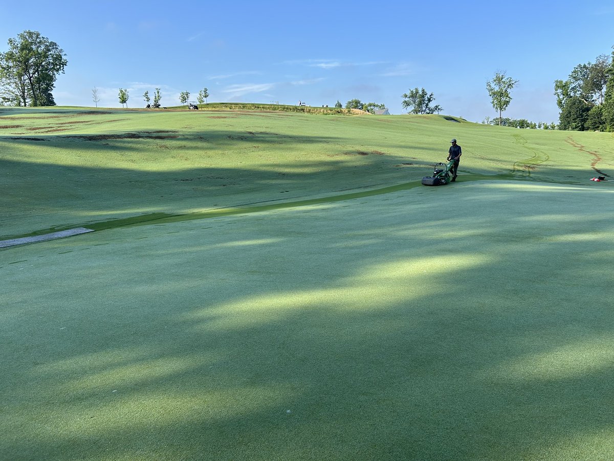 Mid-July update <a href="/UnionLeagueGolf/">Union League Golf</a> #Torresdale …Dog Days of Summer…Still grinding! ⛳️#phillyweather #golfcourselife #turfmanagement #Golf <a href="/ScottBordner/">Scott Bordner</a> <a href="/Mark_Schuhl/">Mark Schuhl</a> <a href="/NickSurretteEM/">Nicholas  Surrette</a>