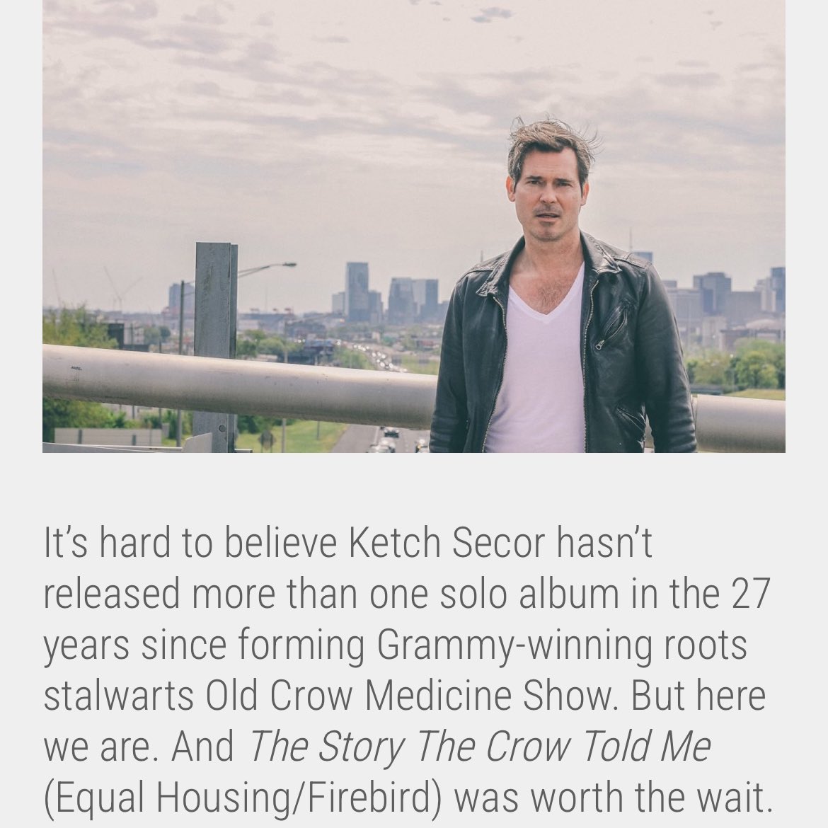 Old Crow Medicine Show (@crowmedicine) on Twitter photo Check out Ketch’s track by track interview with <a href="/MAGNETMagazine/">MAGNET Magazine</a> where he shares the inspiration behind each song on his new album, Story The Crow Told Me!
magnetmagazine.com/2025/07/16/mag… Check out Ketch’s track by track interview with <a href="/MAGNETMagazine/">MAGNET Magazine</a> where he shares the inspiration behind each song on his new album, Story The Crow Told Me!
magnetmagazine.com/2025/07/16/mag…