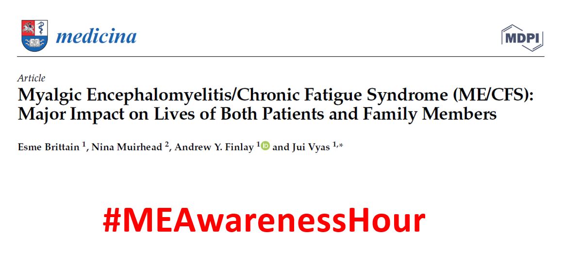 StenHelmfrid's tweet image. #MECFS is a severely debilitating illness that leaves about 25% of the patients housebound. Did you know that the illness does not only affect the lives of the patients, but that the quality of life of partners and other family members also is severely impaired? #MEAwarenessHour