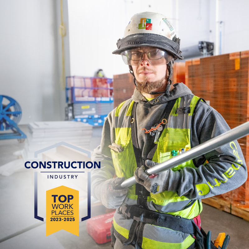 Encore Electric is proud to be named a 2025 Top Workplace in the Construction Industry! 

#TopWorkplace