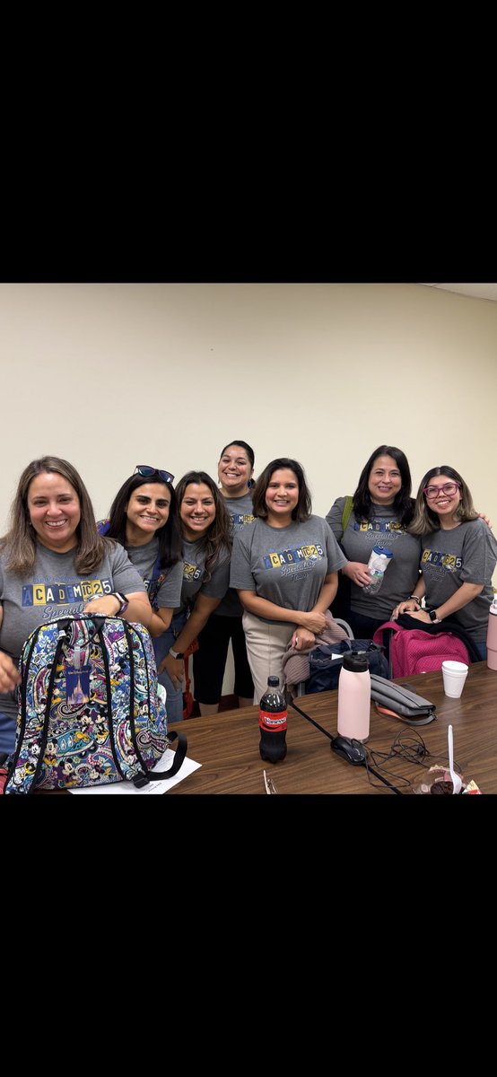 AdrianaCasso's tweet image. Leadership Institute 2025 @NISDEsparza Improving goals and instructional focus for the new school year with the best team ever!! #Unstoppable #DataDrivenDecisionMaking #NISDProud