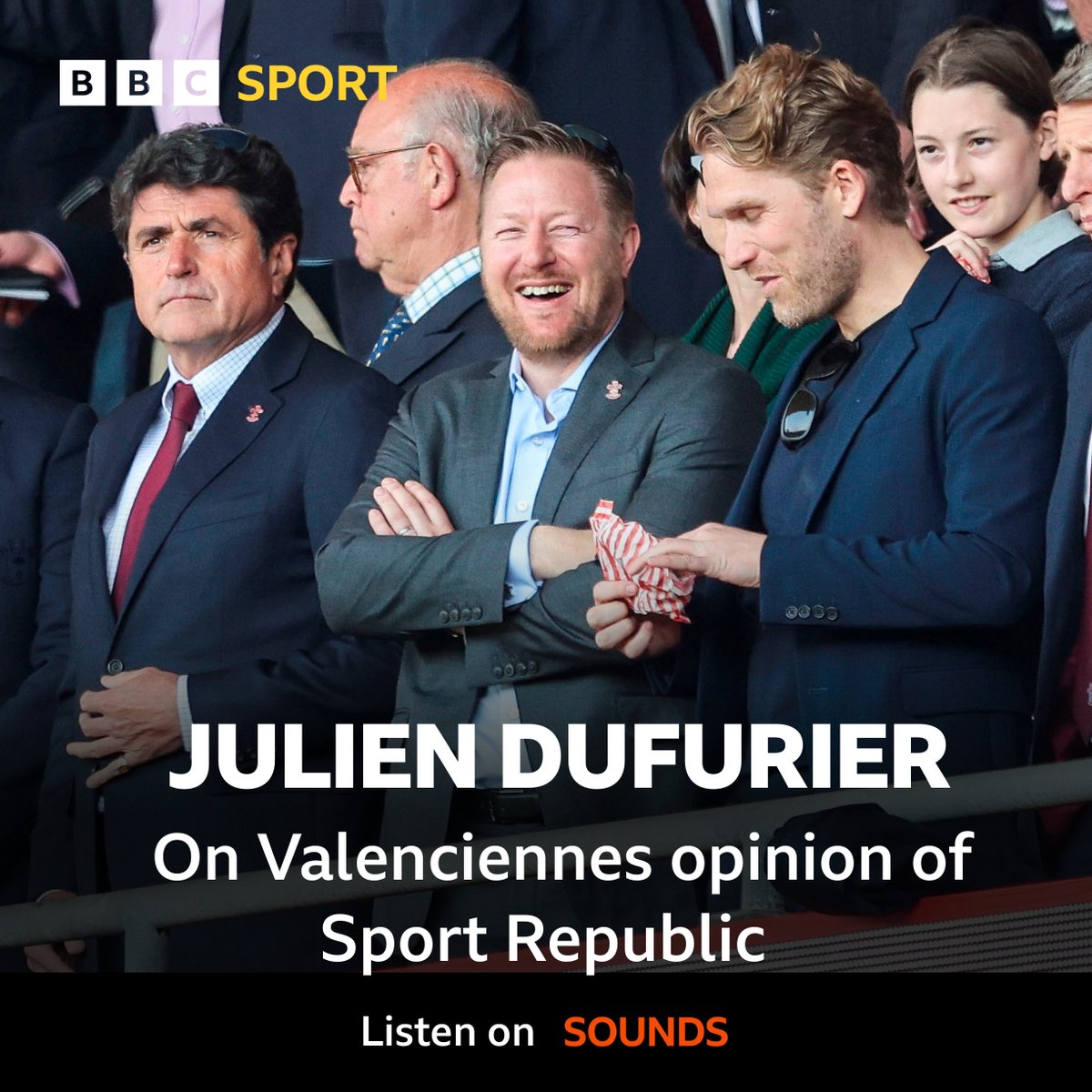 solentsport's tweet image. "It's similar when you look at Southampton's story with Sport Republic and Valenciennes'"
#SaintsFC's sister club are in town this week, but what do their fans make of their shared owners?🤔
Valenciennes journalist @JulienDufurier gives his insight⬇
bbc.co.uk/sounds/play/p0…