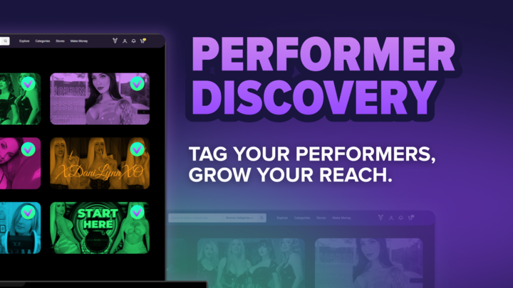 📣 Performer Discovery - now live on <a href="/clips4sale/">Clips4Sale.com</a> 🎉

Customers can now search for clips featuring their favorite performers by stage name, making it easier than ever for your content to be discovered across the site.

Read more here: blog.clips4sale.com/b/performer-di…