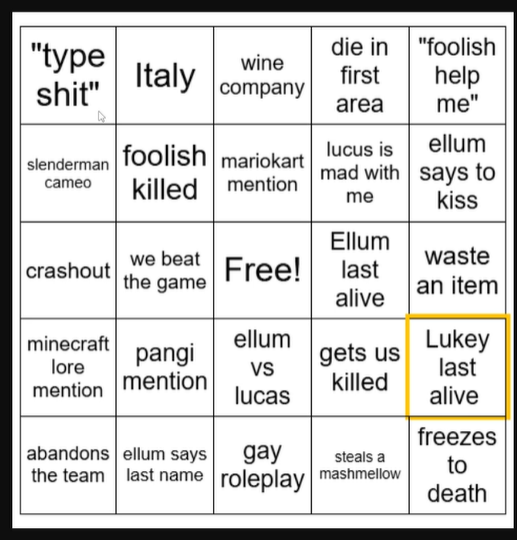 Lukey Bingle Bingo