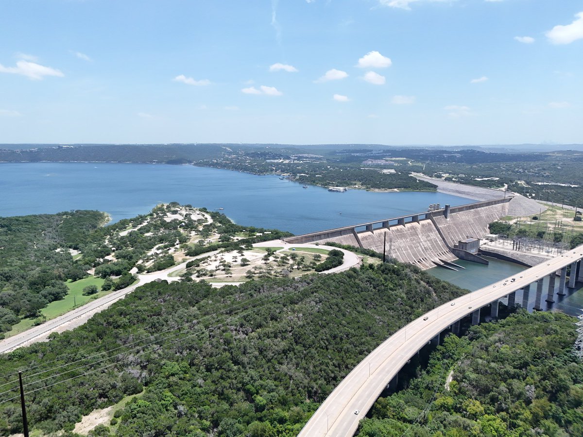 Mikep29's tweet image. Wonderful to see a nearly full Lake Travis. Some drone shots I took today. #laketravis @ChikageWeather @JDarensbourgWx @averytomascowx @Hunt_Wx