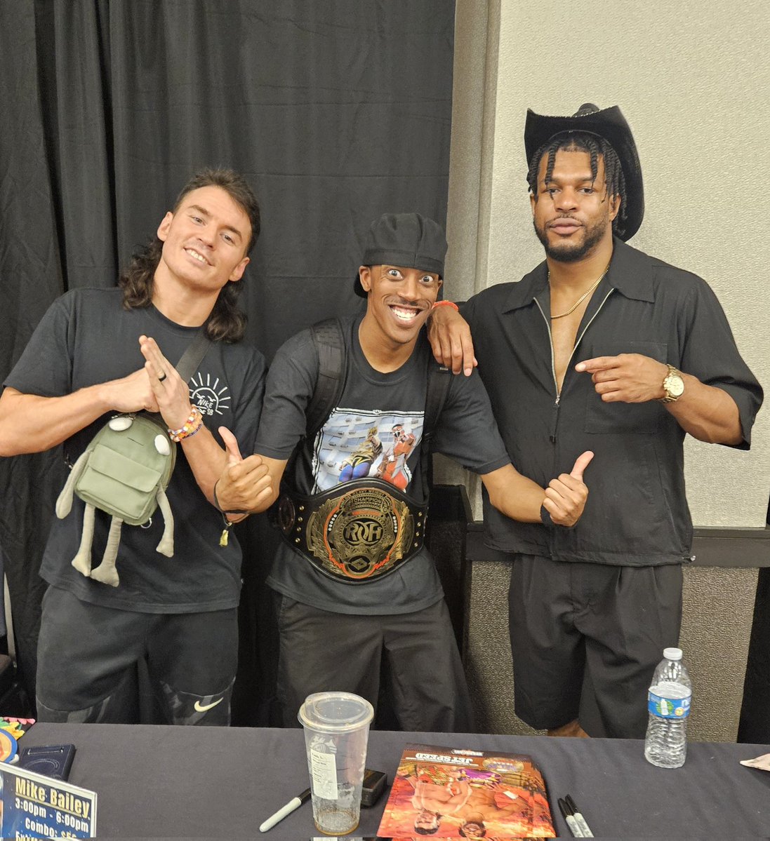 mikejones_mad's tweet image. It's awesome seeing @SpeedballBailey & @Jet2Flyy this past #AEWAllInTexas weekend. Seeing how far their separate journies come and being a tag team together is a wonderful thing. Definitely gonna prosper to the top! Also happy b-day Speedball!