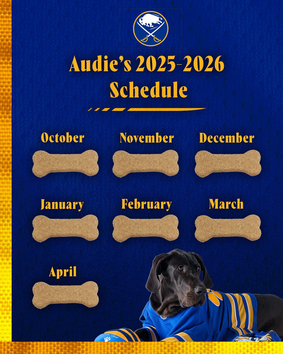 SabresPup's tweet image. Let me check my calendar...I&apos;m clearly very busy this year.