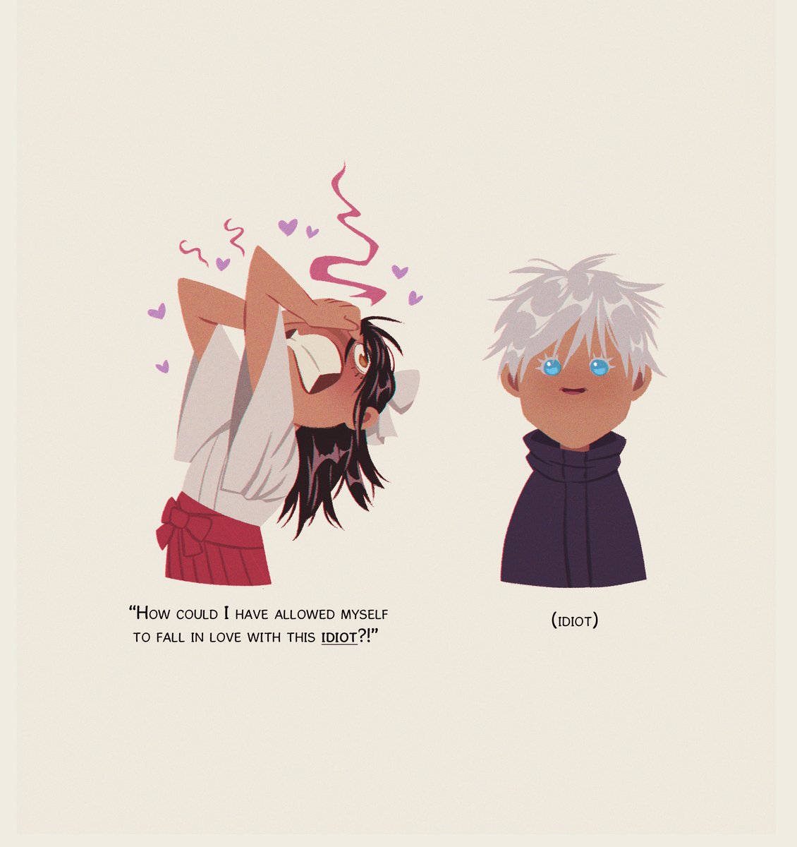 _sweetspicy_'s tweet image. Love/Hate 🥰
#goutaweek2025 #gojohime #gouta