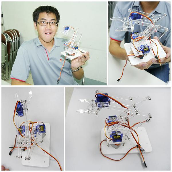 Hey hey, it's #MakerMonday this guy build his MeArm in a workshop in Taiwan, where did you build yours?