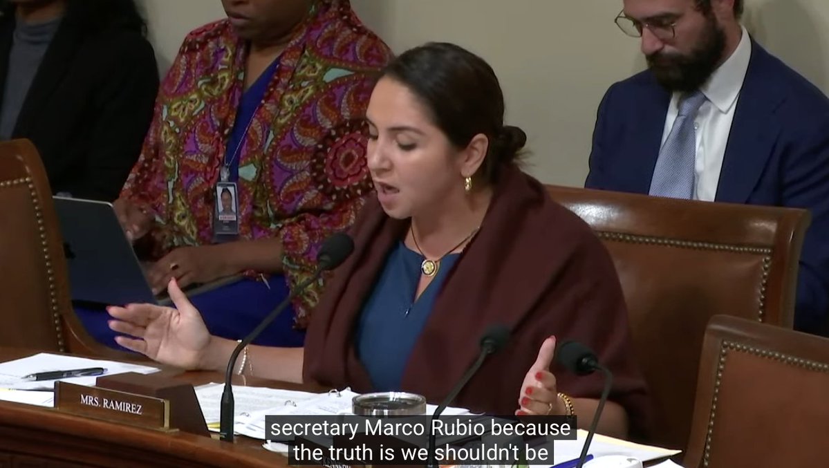 Anna_Giaritelli's tweet image. JUST IN: In a continuation of House Dems' subpoena requests from earlier today, Ramirez has just requested the panel subpoena Tom Homan, Marco Rubio, and Ron DeSantis for oversight hearings on the Trump administration's deportation operation.
@HomelandDems
