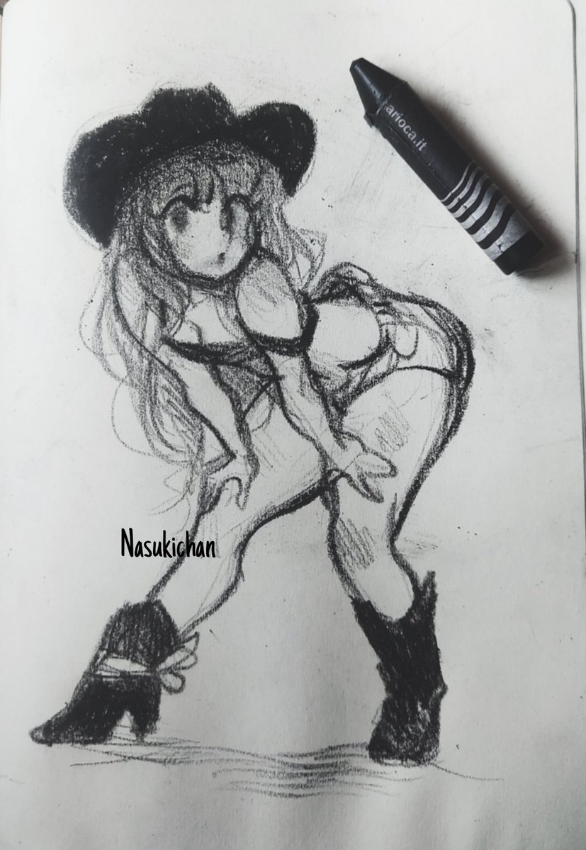 NasukiChan's tweet photo. 🤠 
#doodle https://t.co/IYRx47iYal