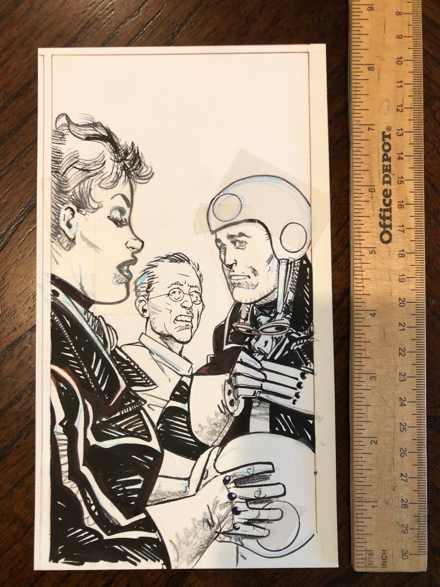 heroinitiative's tweet image. NEW in Hero's eBay auctions: Great ORIGINAL art from @MattWagnerComic, Howard Chaykin, and more! Go NOW: qurls.com/?i=54439