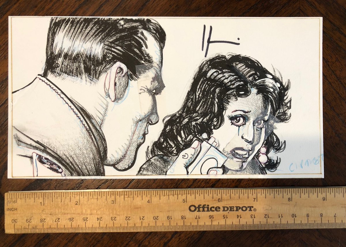 heroinitiative's tweet image. NEW in Hero's eBay auctions: Great ORIGINAL art from @MattWagnerComic, Howard Chaykin, and more! Go NOW: qurls.com/?i=54439