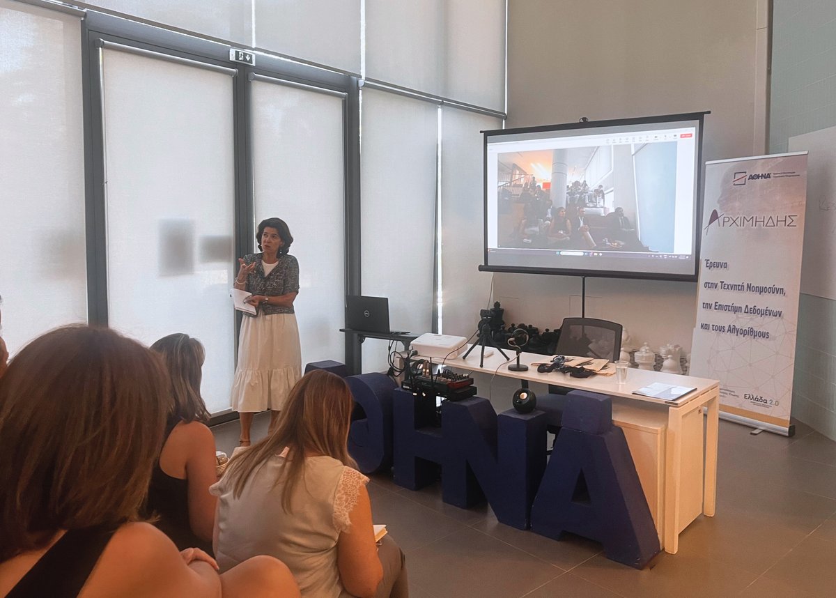 The Ambassador of the French Republic to Greece Ms. Laurence Auer visited the <a href="/athenaRICinfo/">Athena RC</a> on July 8, 2025 highlighting the strong ties between France and Greece in the fields of science and innovation. 
 
👉Learn more: linkedin.com/feed/update/ur…