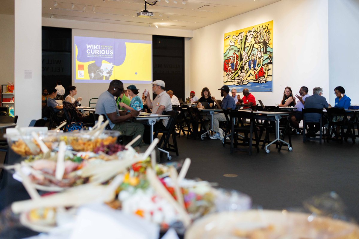 WikimediaNYC's tweet image. This month, Wikicurious landed at The Bechtler in Charlotte, North Carolina! Dr. Amy Carleton led a training for more than 60 new Wikipedians focused on addressing content gaps on Wikipedia and good digital citizenship. Wikicurious is supported by @craignewmark philanthropies.…