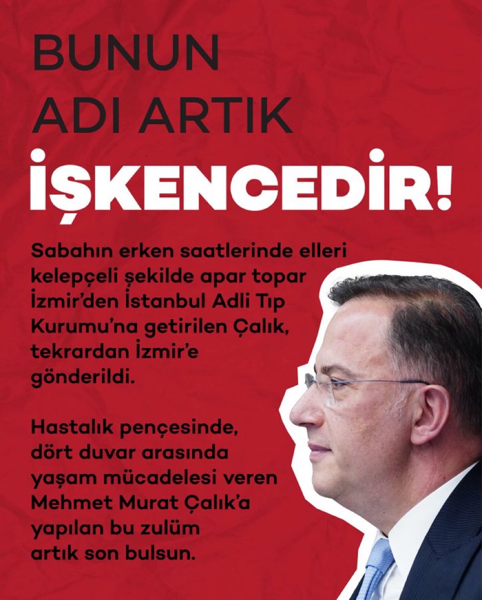 Murat Çalık’ın hayatıyla oynamayın