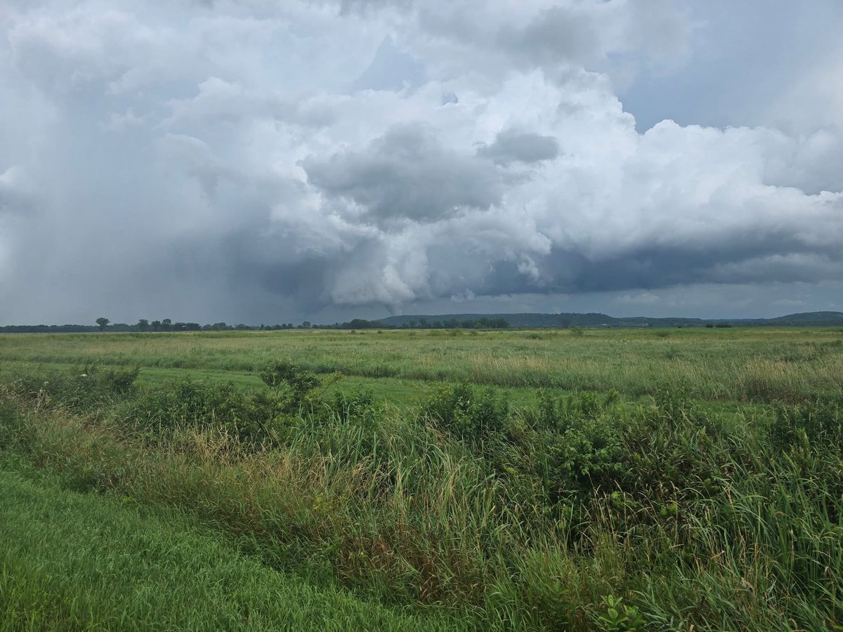 Ham_BklynWx's tweet image. Incredible tornado footage emerging from Mazomanie, Wisconsin, captured by Kaelin Kjaldgaard! Definitely a big one. Huge congratulations to Kaelin on experiencing her first tornado! What a moment.
#WIwx #Wisconsin #tornado
facebook.com/share/r/1F9qoz.