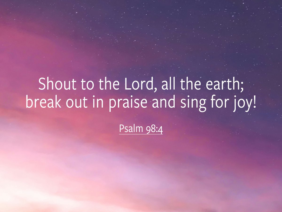 WarCryUSA's tweet image. A reminder that Psalm 98 invites us to celebrate and worship God with joy, creativity, and an understanding of His universal reign and righteousness. 💜
thewarcry.org/articles/psalm…