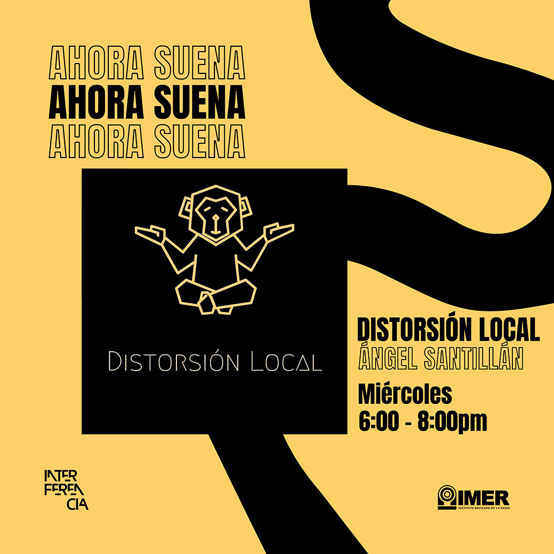 interferenciahd's tweet image. El rock más vivo que nunca, @angelchantilli #TomaElControl de 6:00 a 8:00pm con grandes proyectos del rock emergente nacional y Latinoamérica.

En @LaDistorsion_ por:
💻imer.mx/interferencia
📲App IMER y MX Plus