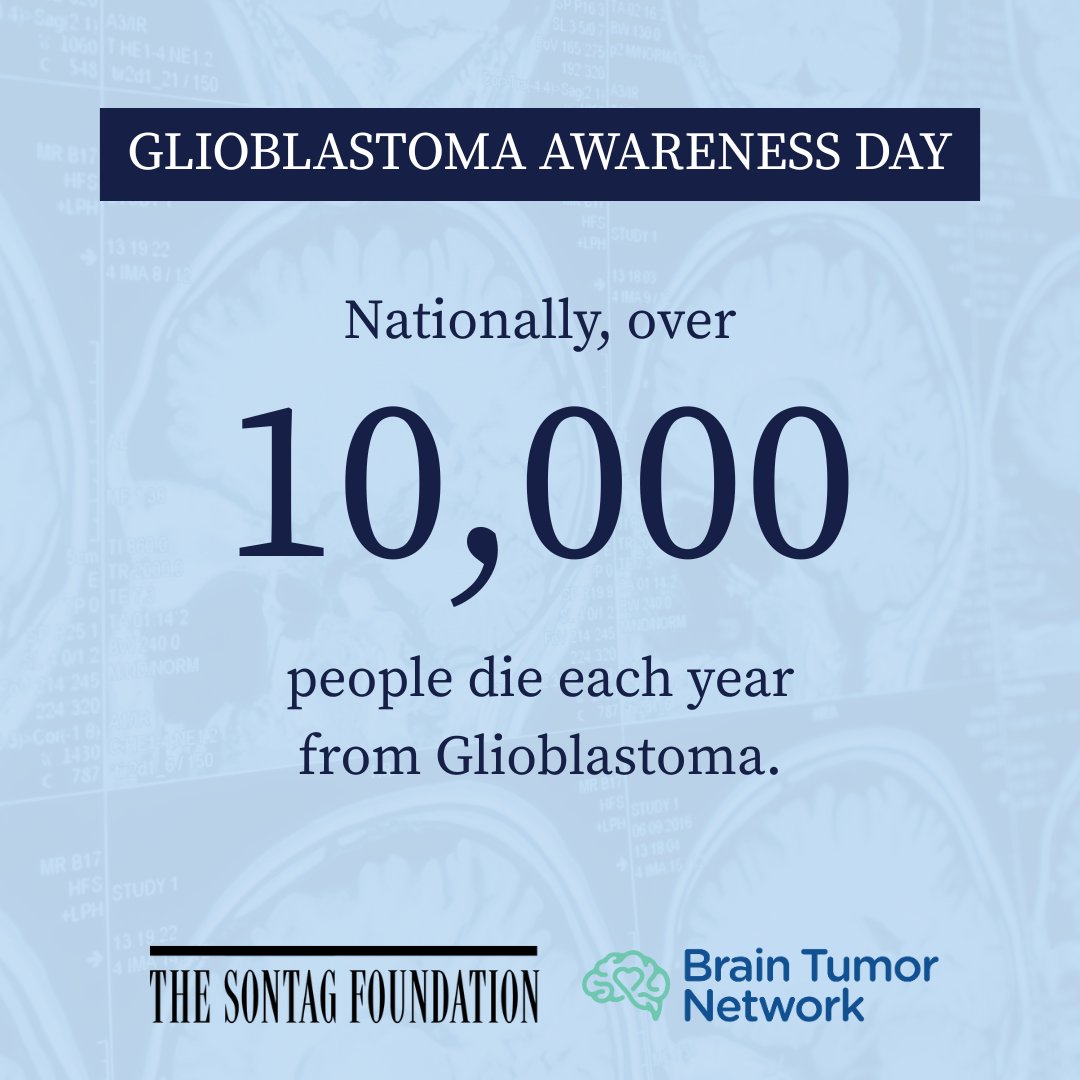 The Sontag Foundation (@sontagfdn) on Twitter photo Today, we highlight the urgent need for continued research and innovative treatments for glioblastoma. Our sister organization, <a href="/BTNcares/">Brain Tumor Network</a>, offers free, personalized navigation services to help patients and families manage diagnosis, treatment, and care. bit.ly/3Bg4oTG Today, we highlight the urgent need for continued research and innovative treatments for glioblastoma. Our sister organization, <a href="/BTNcares/">Brain Tumor Network</a>, offers free, personalized navigation services to help patients and families manage diagnosis, treatment, and care. bit.ly/3Bg4oTG