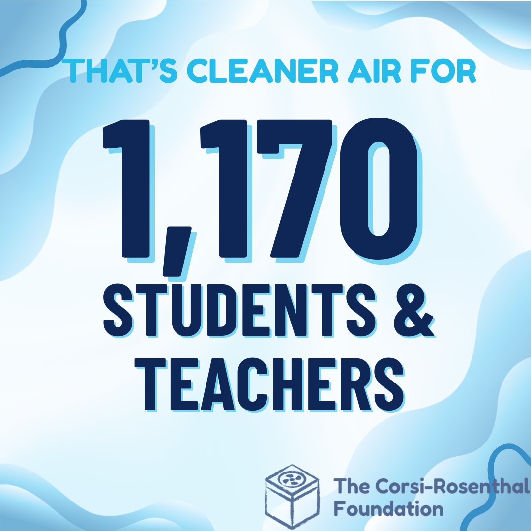 Corsi-Rosenthal Foundation US (@crfoundationus) on Twitter photo Another great week of helping folks access cleaner indoor air.
Be sure to follow us and RT.
We've got A LOT of new resources to share in preparation for back-to-school season.
<a href="/CorsIAQ/">Richard Corsi, PhD, PE (Texas)</a> <a href="/polsiewski/">Paula Olsiewski</a> Another great week of helping folks access cleaner indoor air.
Be sure to follow us and RT.
We've got A LOT of new resources to share in preparation for back-to-school season.
<a href="/CorsIAQ/">Richard Corsi, PhD, PE (Texas)</a> <a href="/polsiewski/">Paula Olsiewski</a>
