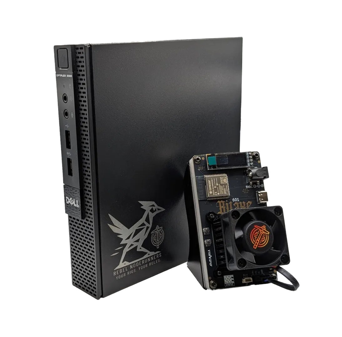 TheSoloMiningCo's tweet image. You should ALL run a Bitcoin node—no exceptions.
It’s simpler than you think: 🚀 Starter Kits: thesolomining.co/shop/category/…
📷 Guide: thesolomining.co/wp-content/upl…
Your Rigs. Your Rules.