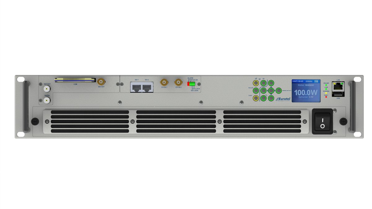 📷 Are you looking for TV or DAB transmitters? Eurotel is producing DAB &amp; TV transmitters, Antennas &amp; Filters for Low, Medium &amp; High Power
📷 sales@eurotel.tv
📷 WhatsApp 617 52 64 43